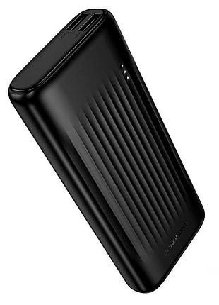 Power bank borofone bj81a 10000mah usb-c micro usb led дисплей черный 142х64х23мм 290г li-ion