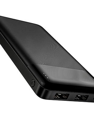 Повербанк hoco j72 10000mah 5v 2a micro-usb type-c черный для зарядки устройств