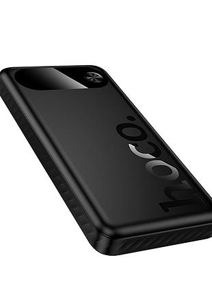Power bank hoco j154 victorious 10000mah 22.5w pd20w usb-c черный литий-полимерный аккумулятор