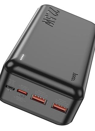 Power bank hoco j101b astute 30000mah 20w pd 22.5w qc черный для смартфонов