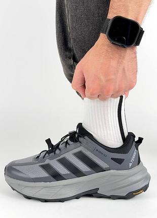 Adidas terrex freehiker sl gtx grey black 4