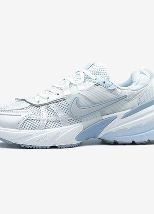 Кросівки nike v2k run white blue жіночі