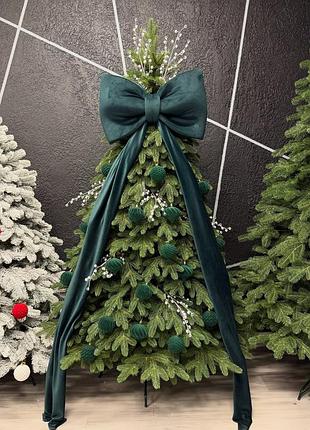 Бант на елку 🎀🎀🎀🎄🎄🎄 хит декорирования 7