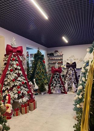 Бант на елку 🎀🎀🎀🎄🎄🎄 хит декорирования 9