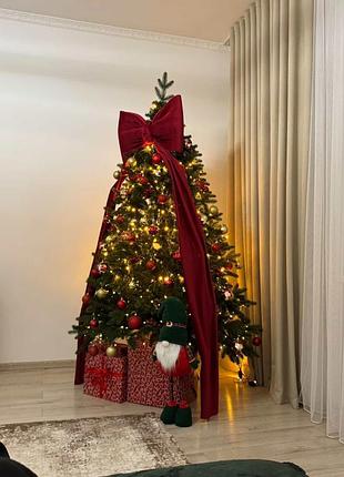 Бант на елку 🎀🎀🎀🎄🎄🎄 хит декорирования 2