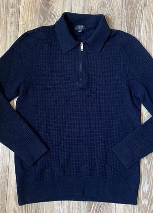 Светр поло 100% merino wool люкс бренд