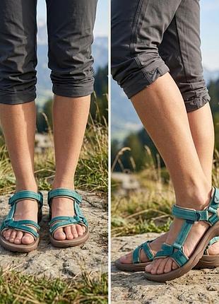Босоніжки жіночі teva бірюзові, розмір 40