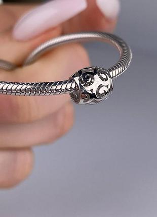 Серебряный шарм 925 пробы