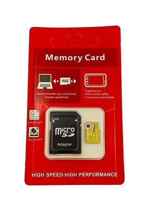 Карта памяти microsd 64gb class 10 для телефона, смартфона, планшета