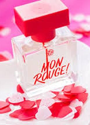 Парфумована вода "mon rouge" yves rocher1 фото