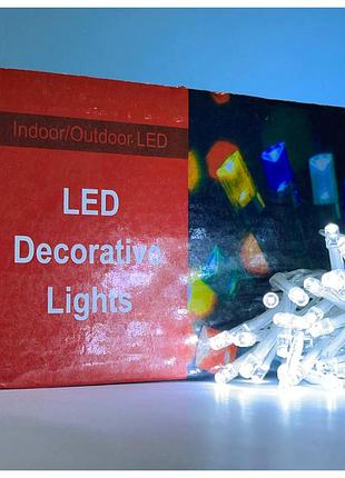 Гирлянда водопад 240 led 3х2м белый 220v для улицы