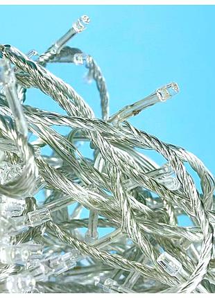 Гірлянда водоспад 3 м 2 м 360 led синій 220v для новорічного прикрашання