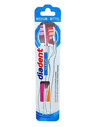 Зубная щетка diadent classic medium 2 шт. 2275