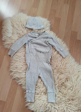 Костюм, боди детский базовый трикотажный h&amp;m