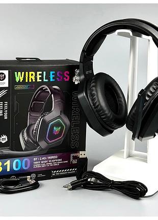 Наушники onikuma b100 gaming 50 мм 32 ом bluetooth 5.3 проводные с микрофоном черные