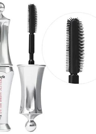 Міні-версія гелю для брів benefit cosmetics 24-hr brow setter clear brow gel with lamination effect