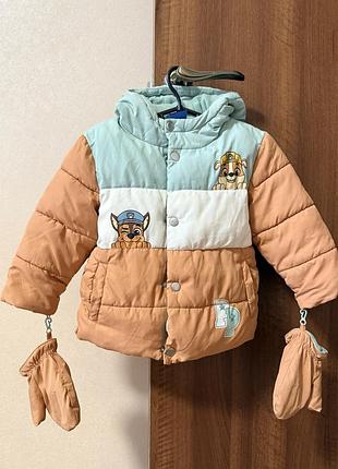 Куртка демісезонна для хлопчиків george 1-1,5 року
