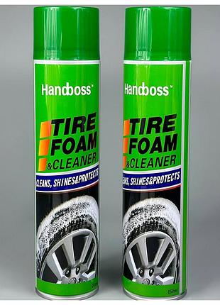 Пенное очищающее средство для шин 650мл handboss the foam and cleaner