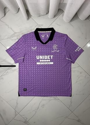 Ігрова футболка rangers fc 2021/22 castore (150th anniversary) — 3xl