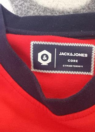 Світшот чоловічий jack&jones core червоний