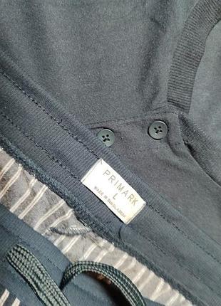 Чоловіча піжама мікрофліс l primark 2