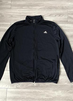 Темно синя спортивна олімпійка (мастерка) adidas  15- 16 років