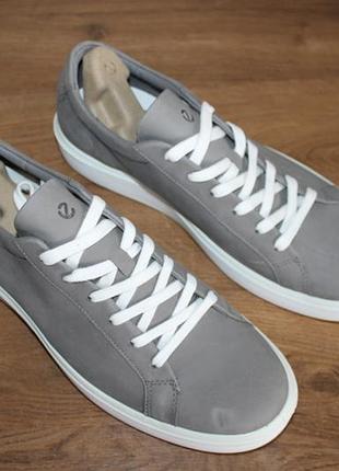 Кожаные кеды ecco soft 60 m, 42 размер