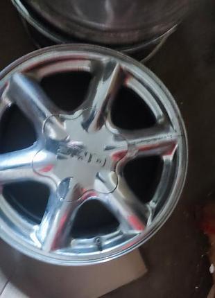 Комплект оригинальных хромированных дисков gmc / cadillac r16 6x139.7 (4 шт.)