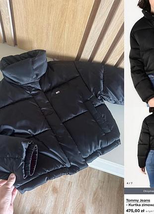 Куртка tommy hilfiger, оригінал, 34 хс( демісезон/зима) є нюанс