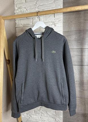 Чоловічий оригінальний худі кофта lacoste sport france m