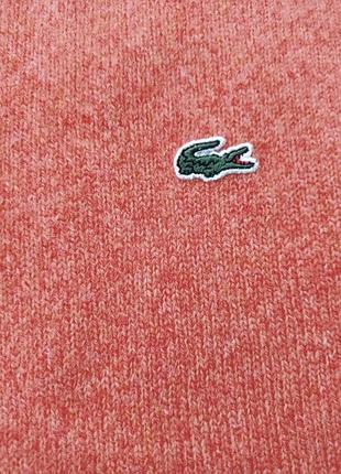 Светр lacoste 100% вовна l 3