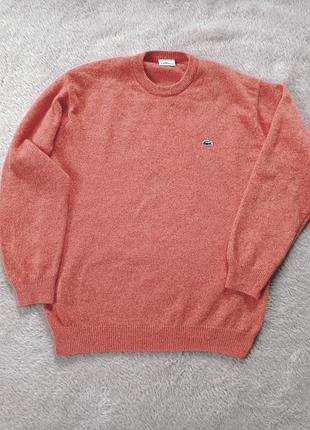 Светр lacoste 100% вовна l