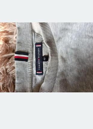Світшот чоловічий tommy hilfiger сірий 2