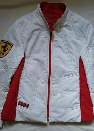 Спортивная куртка ferrari formula 1 от бренда toni mode collection, унисекс.