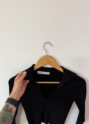 Базова кофтинка в рубчик bershka🌿 5