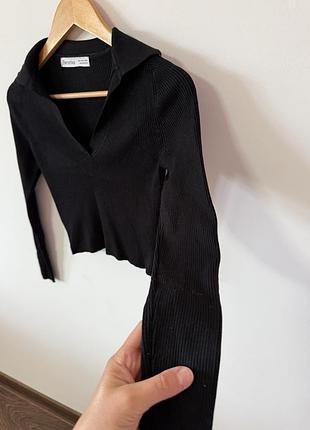 Базова кофтинка в рубчик bershka🌿 4