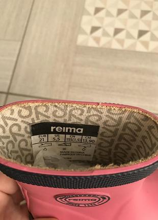 Резиновые сапожки «reima» 5