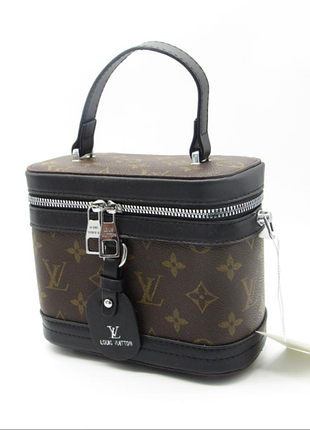 Жіноча сумка vanity case коричневого кольору