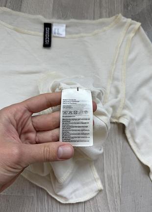 Лонгслів h&m, розмір xs 5