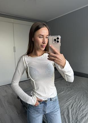 Лонгслів h&m, розмір xs 2