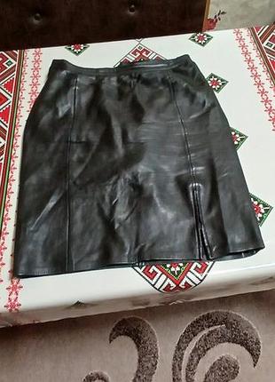 Юбка кожа