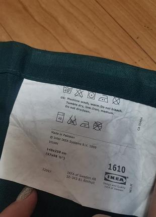 Зеленая штора икеа, ikea 2