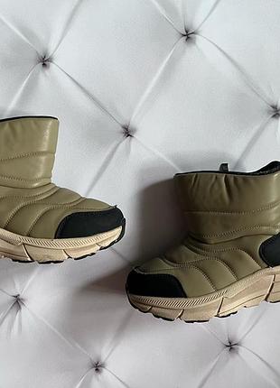 Зимові дутики, чоботи сапожки step in