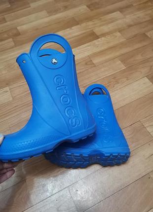 Чоботи гумові crocs j 3