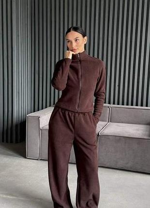 Костюм женский из двустороннего флиса
