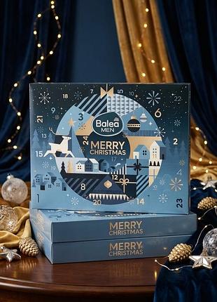 Чоловічий адвент-календар balea men adventskalender — 24 подарунки догляду та розкоші для чоловіків