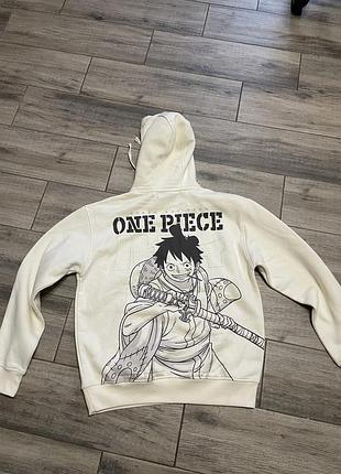 Чоловіче худі one piece біле розмір s