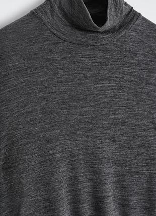 Гольф мужской cos slim wool-jersey roll-neck top / м 7
