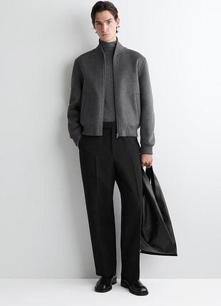 Гольф мужской cos slim wool-jersey roll-neck top / м 2