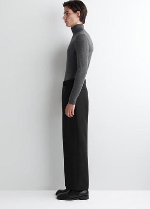 Гольф мужской cos slim wool-jersey roll-neck top / м 4